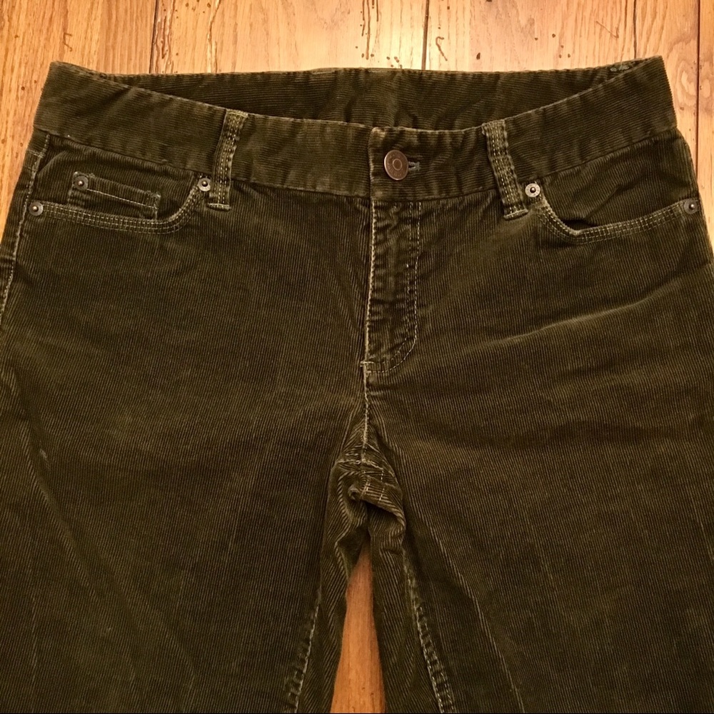 J Crew brown stretch vintage cords